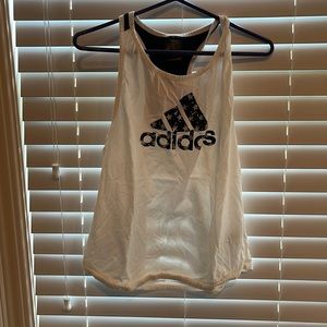 Red white and blue Adidas tank top